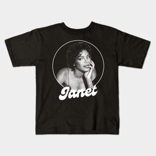 Janet vintage Kids T-Shirt